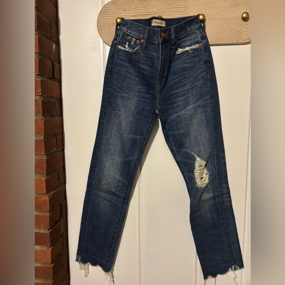 Madewell Perfect Summer Jean. Destructed Edition